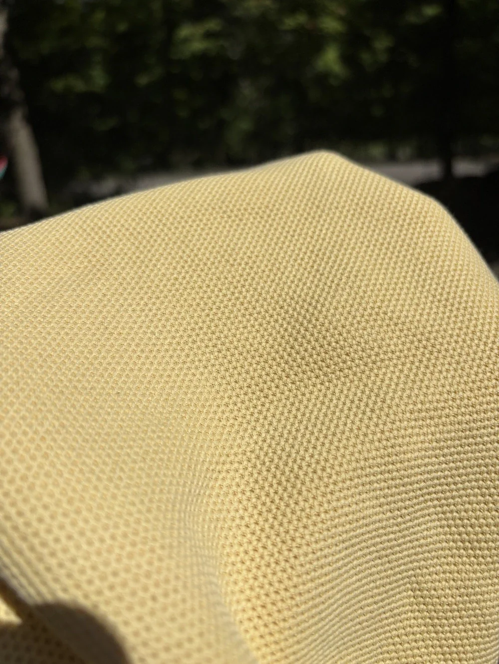 Tommy Hilfiger yellow quarter-zip sweater